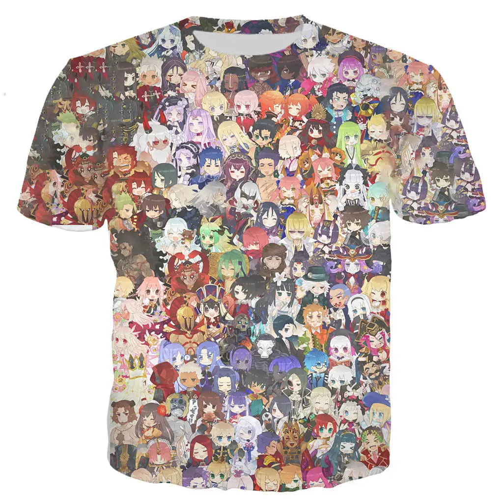 Anime Fate Grand Order shirts 3D printed tee shirts funny fashion summer shirts cool shirt for men women unisex casual top
Anime Fate Grand Order shirts 3D printed tee shirts funny fashion summer shirts cool shirt for men women unisex casual top