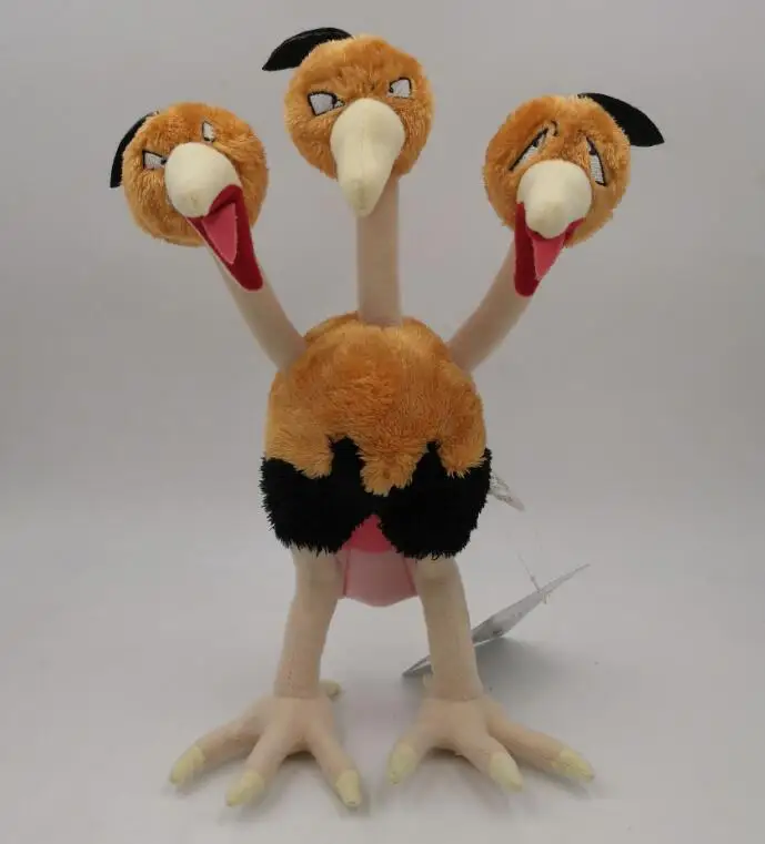 Японские плюшевые игрушки Dodrio Bird из аниме 30 см|Персонажи мультфильмов и кино| |