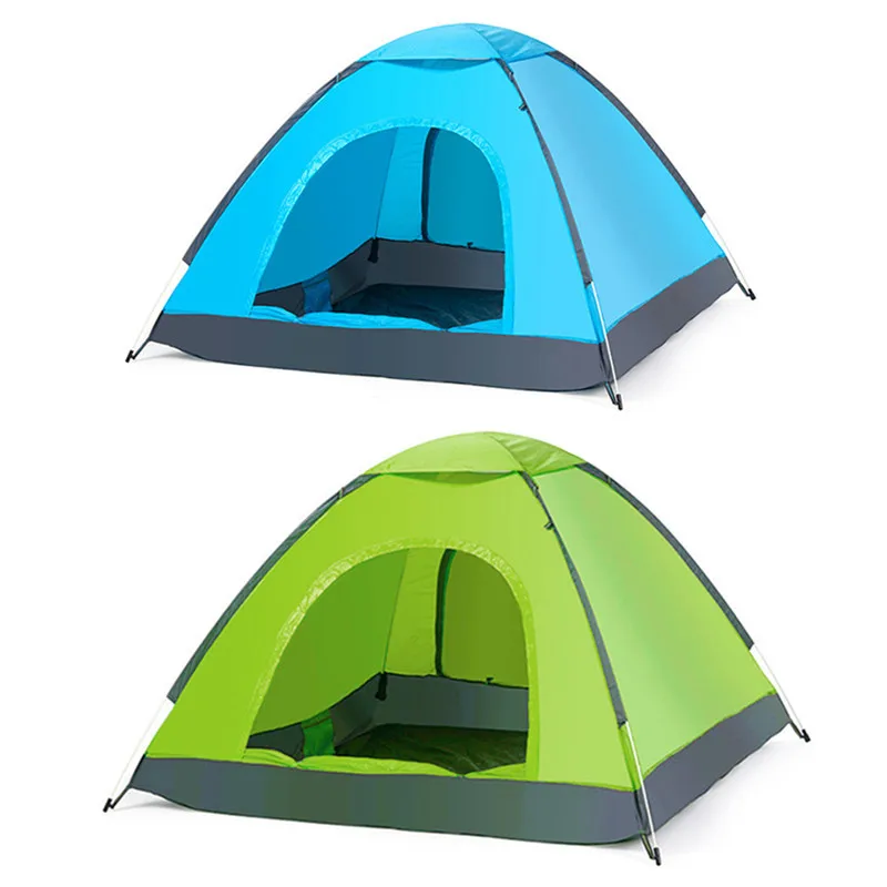 Ultralight 2 Person Quick Open tent Waterproof Tent 4 seasons anti UV Single Layer Beach camping Tent
Ultralight 2 Person Quick Open tent Waterproof Tent 4 seasons anti UV Single Layer Beach camping Tent