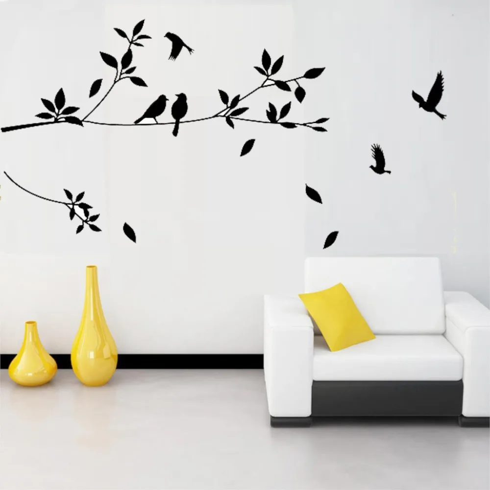 Vinyl Tree And Birds Art Wall Decals Stikers For Wall Decoration For A Lot Of Room Decoration Close To Nature Decoracion Hogar
Vinyl Tree And Birds Art Wall Decals Stikers For Wall Decoration For A Lot Of Room Decoration Close To Nature Decoracion Hogar