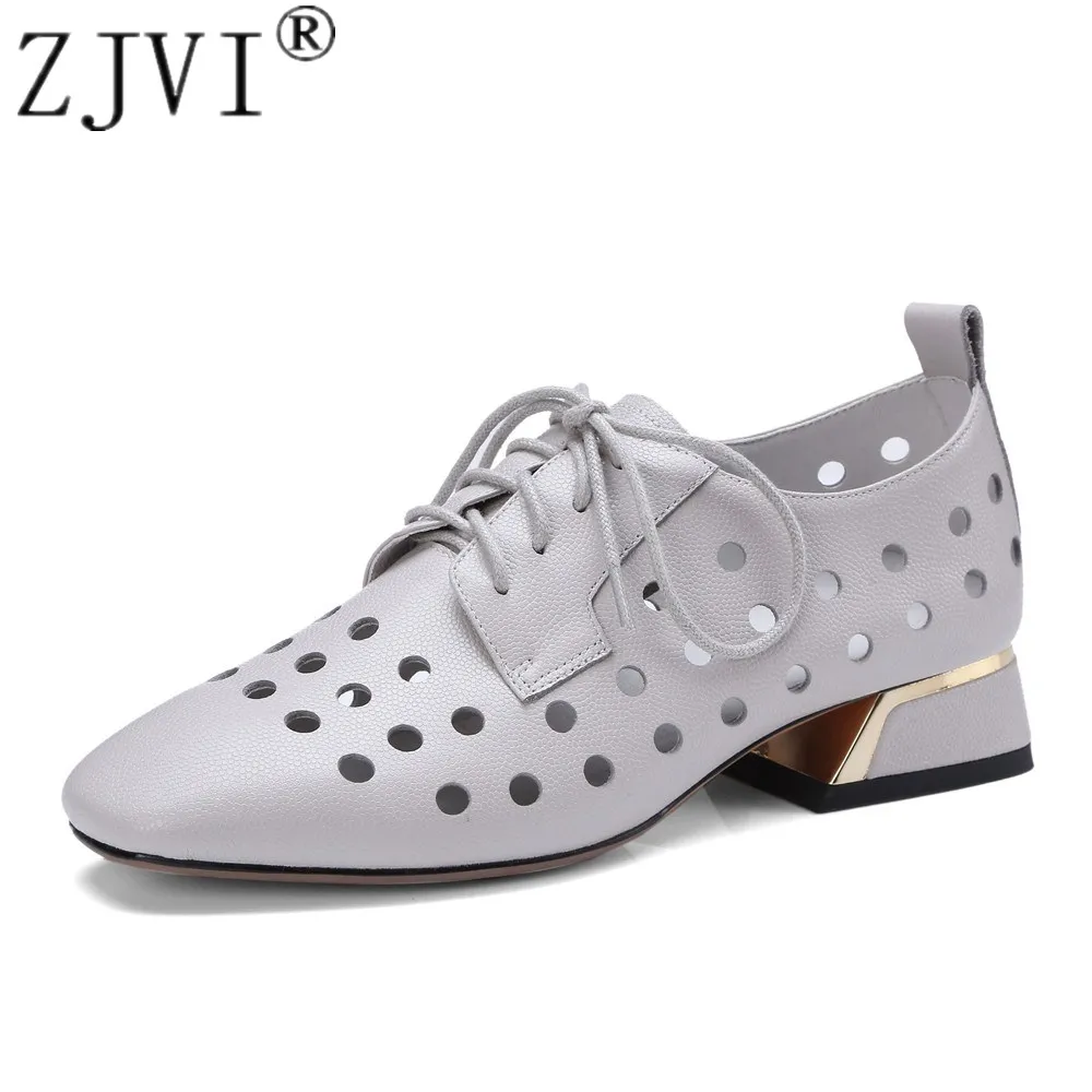 ZJVI Woman 3.3cm Mid Heels Pumps 2021 Women Genuine Leather Summer Autumn Ladies Womens Fashion Cut Outs Black Causal Work Shoes
ZJVI Woman 3.3cm Mid Heels Pumps 2021 Women Genuine Leather Summer Autumn Ladies Womens Fashion Cut Outs Black Causal Work Shoes