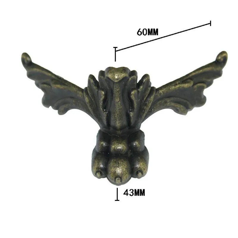 Античная мебель 84*42 мм креативная угловая ножка бронзовые декоративные угловые