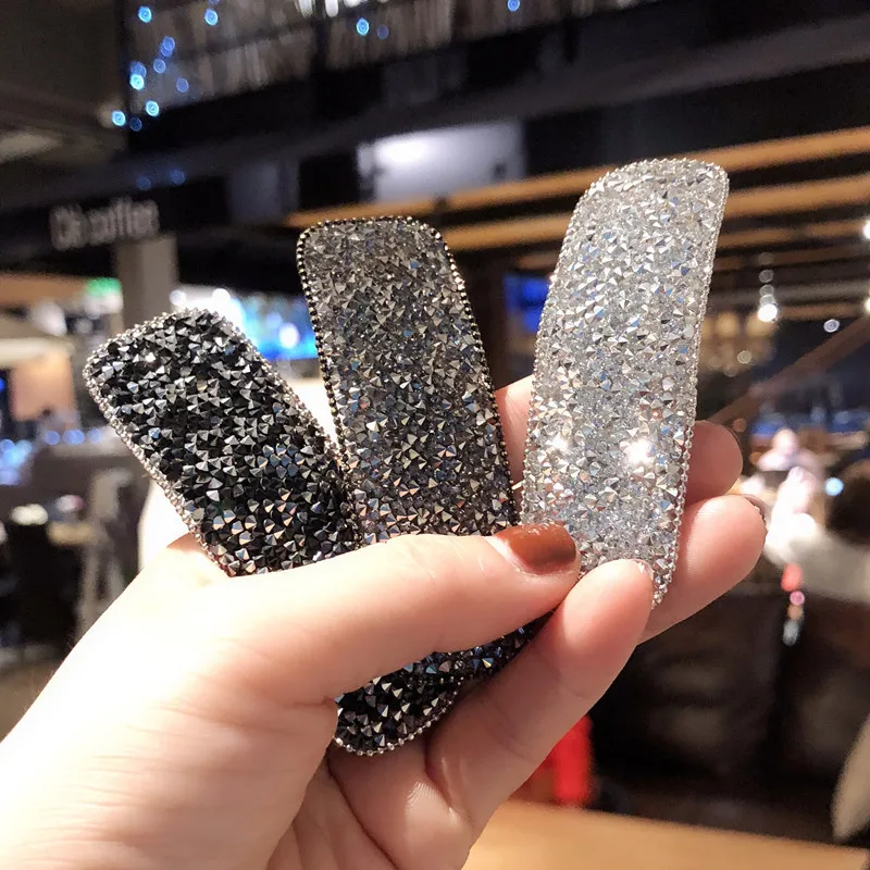 For Women Water drill super flash hairclips metal BB clip bangs hairgrips temperament hairpin fashion girls hair accessories
For Women Water drill super flash hairclips metal BB clip bangs hairgrips temperament hairpin fashion girls hair accessories