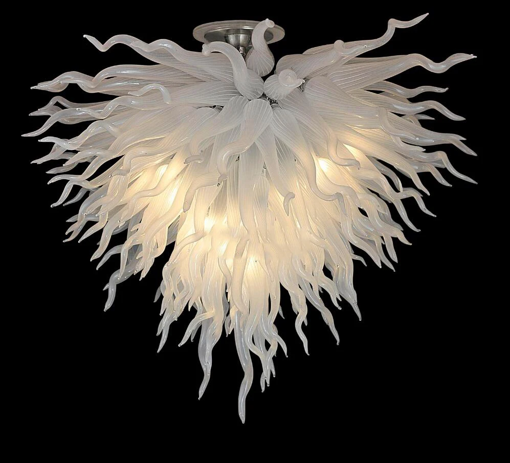 LED Lamps Chandelier Chihuly Style Art Lamps White Design Frosted Hand Blown Murano Glass Lights Designer Home Decor Chandelier
LED Lamps Chandelier Chihuly Style Art Lamps White Design Frosted Hand Blown Murano Glass Lights Designer Home Decor Chandelier