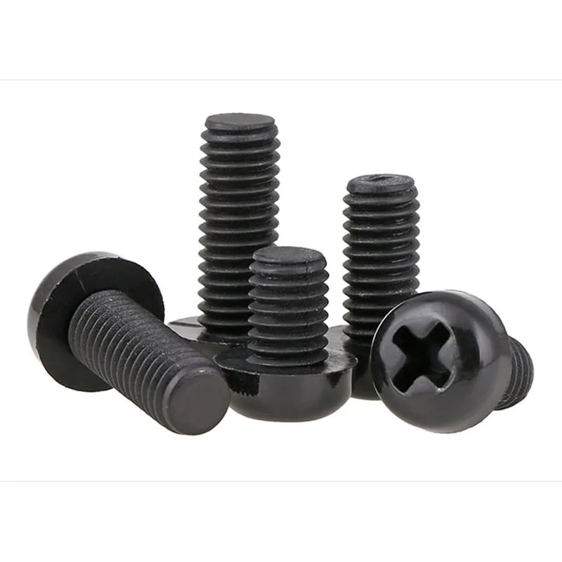 M2M2.5M3 Black Round Head Nylon Screw Pan Head Cross Nylon Screw Plastic Round Head Screw 20 Pcs
M2M2.5M3 Black Round Head Nylon Screw Pan Head Cross Nylon Screw Plastic Round Head Screw 20 Pcs