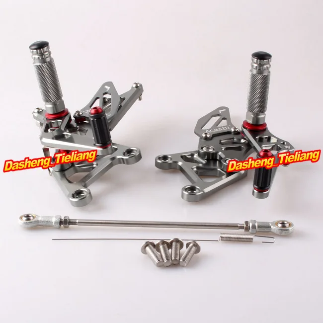 Комплект подножек Arashi, подножки для Honda CBR 250RR 2010 2011 2012 2013 2014, Регулируемый алюминиевый сплав с ЧПУ, серый
Комплект подножек Arashi, подножки для Honda CBR 250RR 2010 2011 2012 2013 2014, Регулируемый алюминиевый сплав с ЧПУ, серый