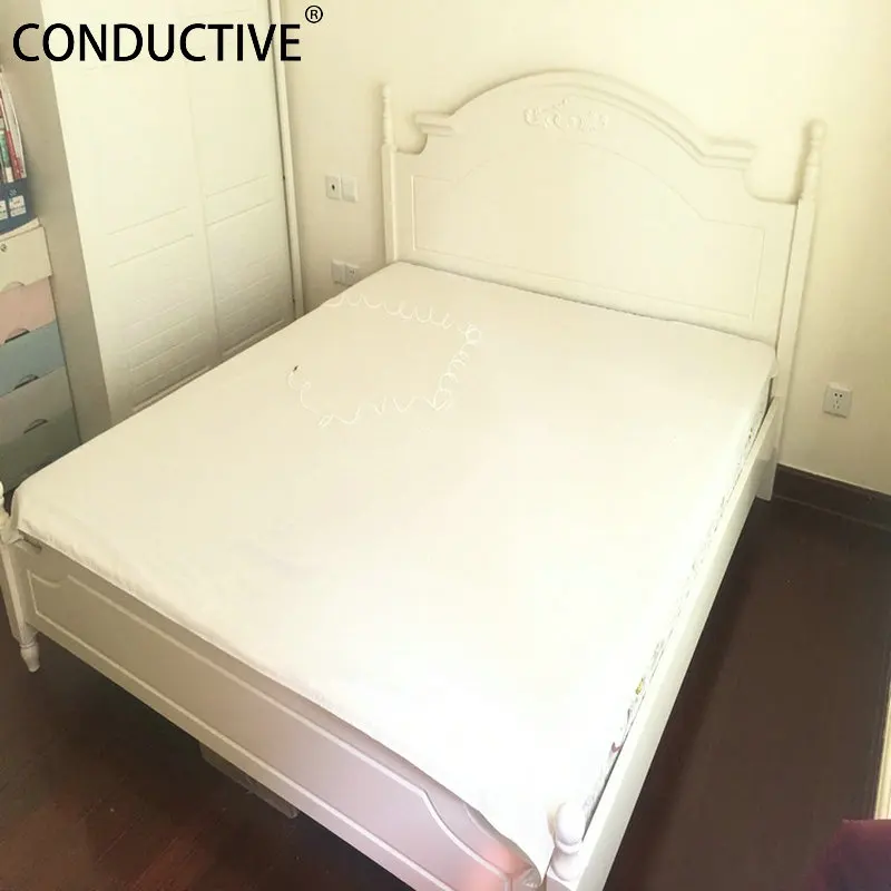 Healthy Product earth sheet 137 cm x 190 cm size with 4 meter connect cable Cotton & Silver have good sleep function
Healthy Product earth sheet 137 cm x 190 cm size with 4 meter connect cable Cotton & Silver have good sleep function