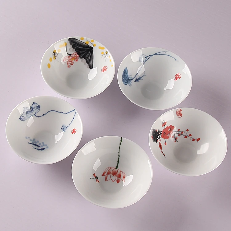 Chinese style Hand Painted porcelain tea Cup 1pcs,white ceramic kiln Top Grade Porcelain Kung Fu Teacup,green tea cup
Chinese style Hand Painted porcelain tea Cup 1pcs,white ceramic kiln Top Grade Porcelain Kung Fu Teacup,green tea cup
