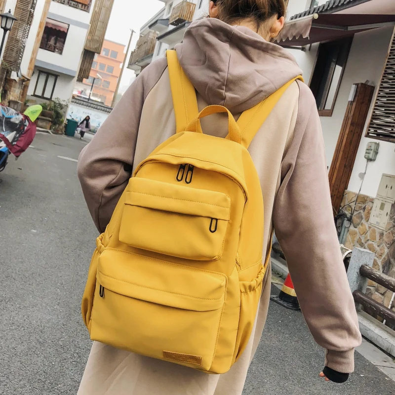 Casual Travel Backpack For Teen Girl Waterproof Nylon Backpack Multi Pocket Harajuku School Bags Women Wear Resistant Backpack
Casual Travel Backpack For Teen Girl Waterproof Nylon Backpack Multi Pocket Harajuku School Bags Women Wear Resistant Backpack