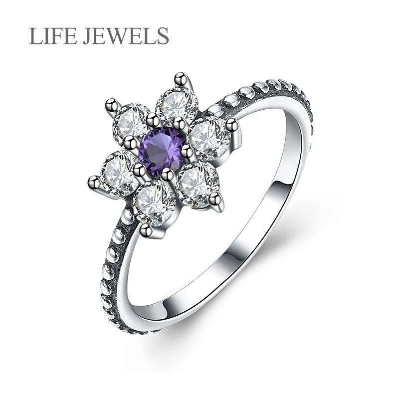 Authentic 100% 925 Sterling Silver Purple Zircon Flowers Rings Charm l Women Luxury Sterling Silver Valentine's Day Gift Jewelry
Authentic 100% 925 Sterling Silver Purple Zircon Flowers Rings Charm l Women Luxury Sterling Silver Valentine's Day Gift Jewelry