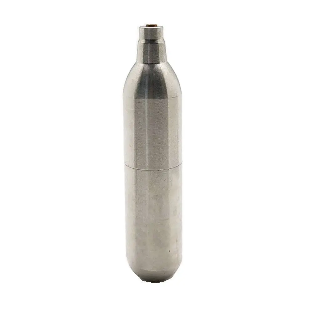 REFILLABLE 12 Gram CO2 Air Cartridge AIRSOFT GUN Charger 12g refilling empty gas cylinder for soda water Hunting Paintball shoot
REFILLABLE 12 Gram CO2 Air Cartridge AIRSOFT GUN Charger 12g refilling empty gas cylinder for soda water Hunting Paintball shoot