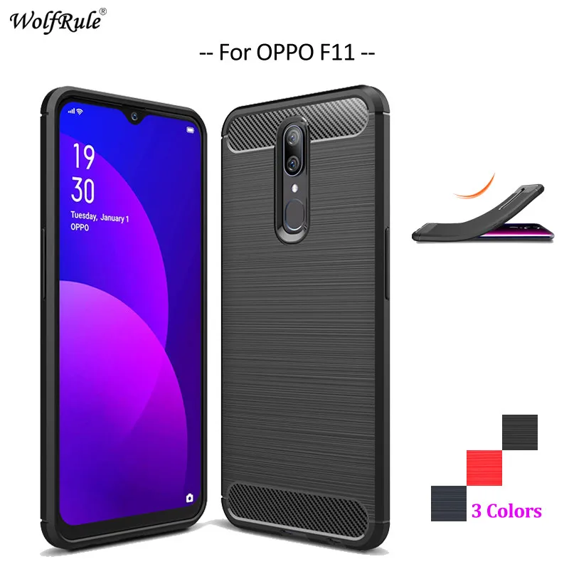Carbon Fiber Phone Case For OPPO F11 Case Soft TPU Back Cover Silicone For OPPO F11 Rugged Protective Phone Bumper Cases 6.53''
Carbon Fiber Phone Case For OPPO F11 Case Soft TPU Back Cover Silicone For OPPO F11 Rugged Protective Phone Bumper Cases 6.53''