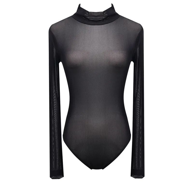 Hot fashion Women Lace Long Sleeve Bodysuits Stretch sexy turtleneck solid mesh see-through skinny bodysuits short overalls
Hot fashion Women Lace Long Sleeve Bodysuits Stretch sexy turtleneck solid mesh see-through skinny bodysuits short overalls