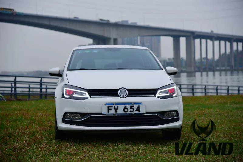 VLAND manufacturer for Car head lamp for Polo LED Headlight 2011 2012-2017 Head light with moving turn signal and red devil eye
VLAND manufacturer for Car head lamp for Polo LED Headlight 2011 2012-2017 Head light with moving turn signal and red devil eye