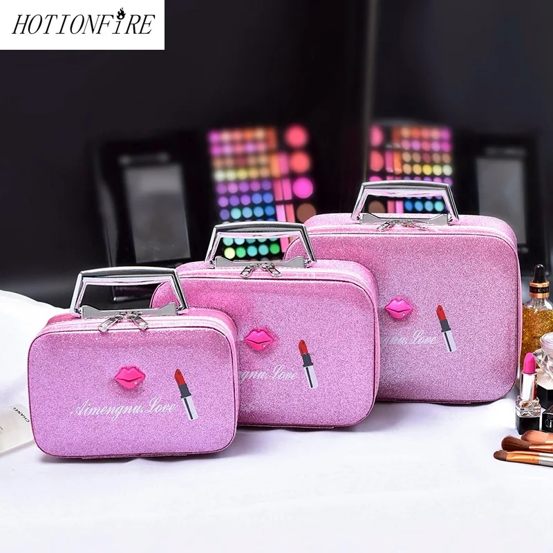 Women Makeup Bags Portable Simple Storage Box Large Capacity Multi-function Suitcase Fashion Travel Cosmetic Case Waterproof
Women Makeup Bags Portable Simple Storage Box Large Capacity Multi-function Suitcase Fashion Travel Cosmetic Case Waterproof