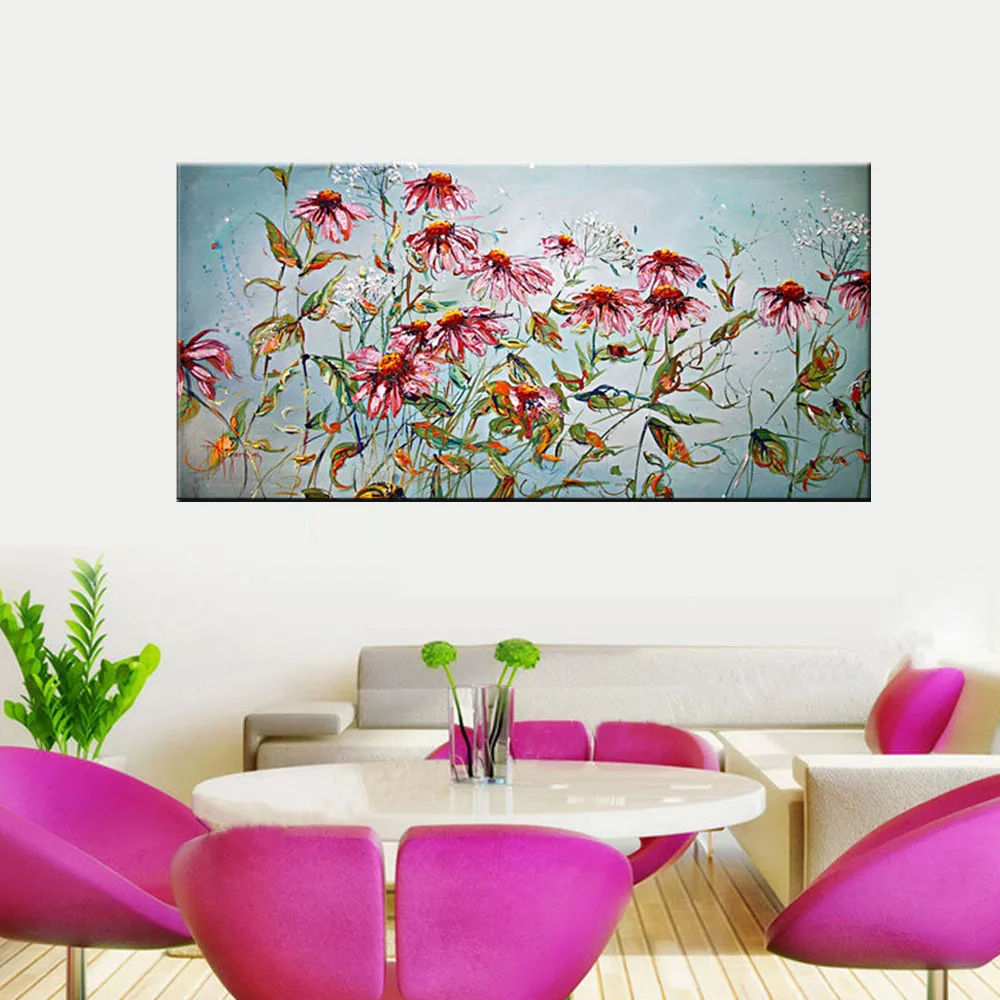 Unframed Hand Painted Abstract Flower Landscape Palette Thick Knife Oil Painting On Canvas Home Wall Decor For Living Room Art
Unframed Hand Painted Abstract Flower Landscape Palette Thick Knife Oil Painting On Canvas Home Wall Decor For Living Room Art