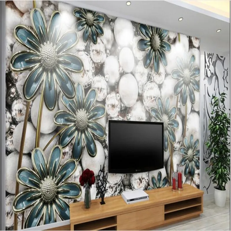 beibehang Large custom wallpaper beautiful 3d 3d Mediterranean flowers jewelry living room bedroom TV background wall
beibehang Large custom wallpaper beautiful 3d 3d Mediterranean flowers jewelry living room bedroom TV background wall