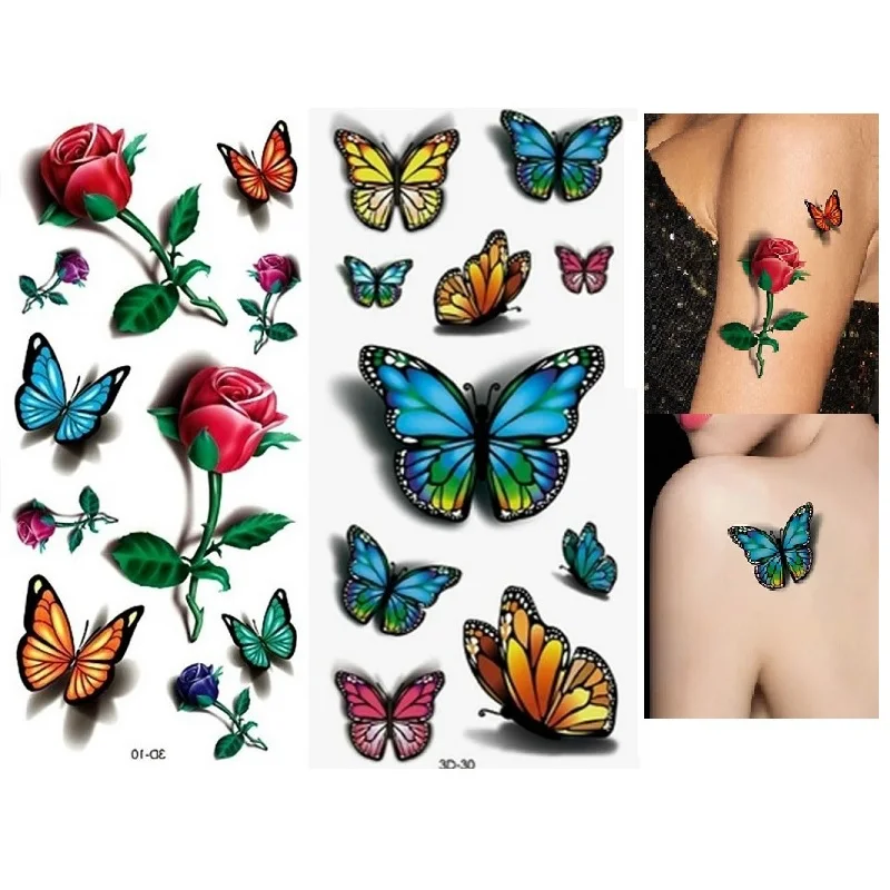 2Pcs 3D Rose Tattoo Stickers Body Art Waterproof Temporary Tattoos Sleeve Fake Small Rose Design Stickers for Body Arms Tattoos
2Pcs 3D Rose Tattoo Stickers Body Art Waterproof Temporary Tattoos Sleeve Fake Small Rose Design Stickers for Body Arms Tattoos