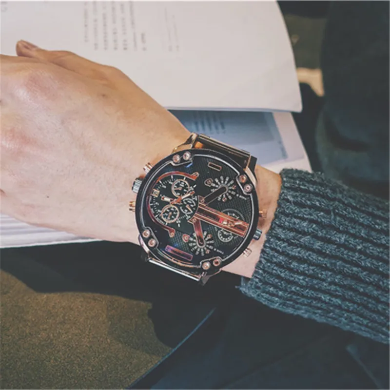 Fashion Luxury Brand Watches Men Stainless Steel Mesh Band Quartz Sport Watch Chronograph Men's Wrist Watches Clock Men
Fashion Luxury Brand Watches Men Stainless Steel Mesh Band Quartz Sport Watch Chronograph Men's Wrist Watches Clock Men