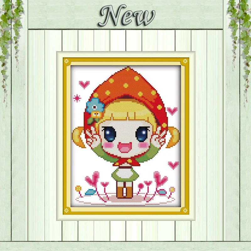 Little Red Riding-hood cartoon painting counted print on canvas DMC chinese Cross Stitch kits 11CT 14CT needlework Set embroider
Little Red Riding-hood cartoon painting counted print on canvas DMC chinese Cross Stitch kits 11CT 14CT needlework Set embroider