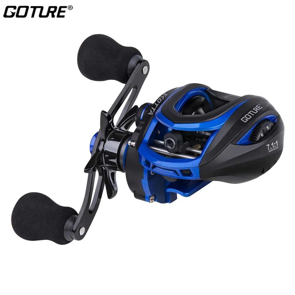 Goture Scotta катушка для рыбалки 8 кг максимальная тяга 7 + 1 BB 1: Магнитная двойная