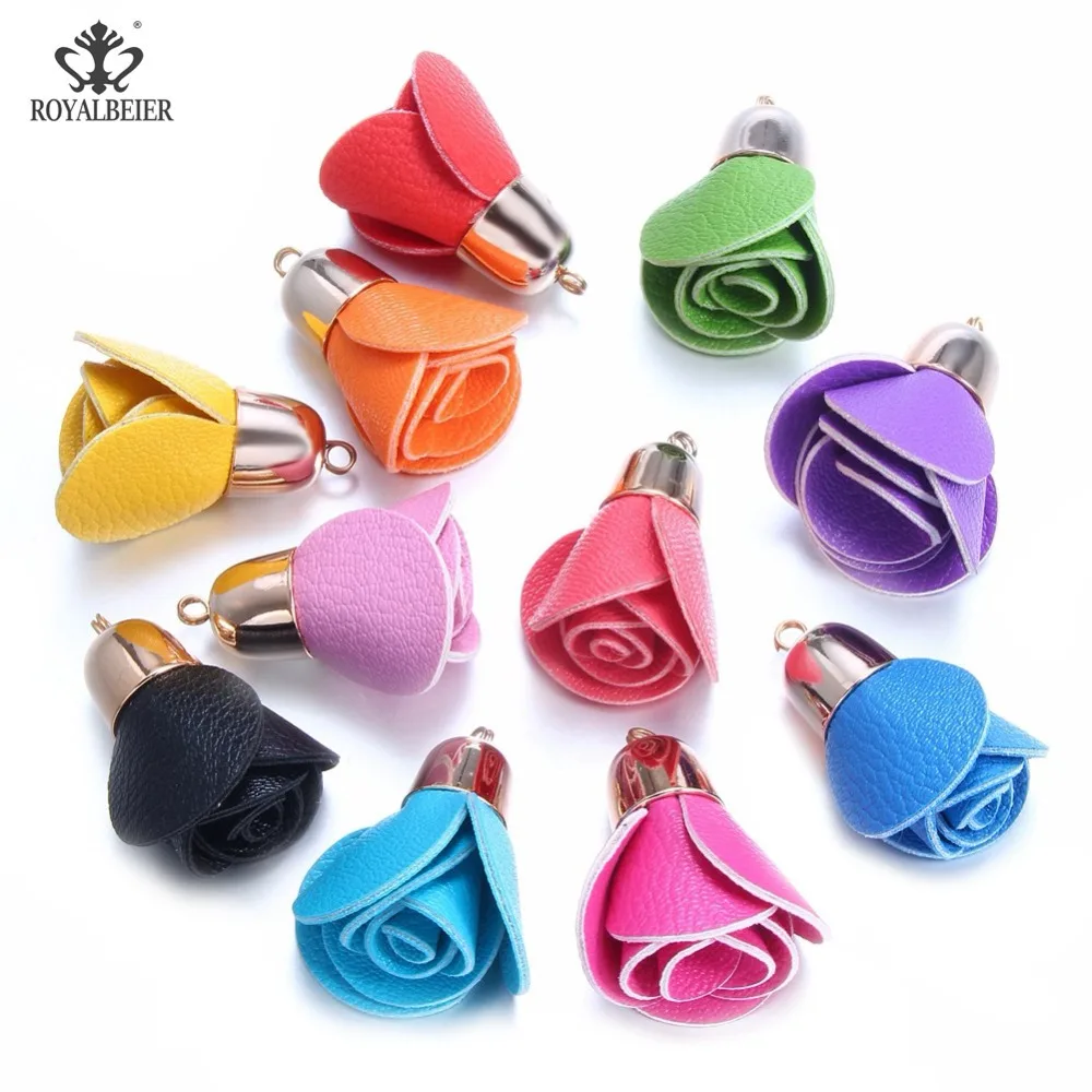 ROYALBEIER Tassel Flower Charm Leather Pendants For Necklace Bracelet Making Earring Accessories Fit for Bracelet&Necklace
ROYALBEIER Tassel Flower Charm Leather Pendants For Necklace Bracelet Making Earring Accessories Fit for Bracelet&Necklace