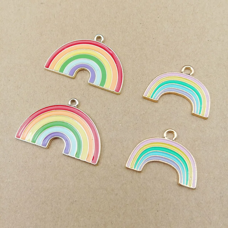 10pcs Alloy ENAMEL Rainbow Charms Metal Pendant Accessories Necklace Earrings Making Dangle Handmade DIY Materials Fashion YZ461
10pcs Alloy ENAMEL Rainbow Charms Metal Pendant Accessories Necklace Earrings Making Dangle Handmade DIY Materials Fashion YZ461