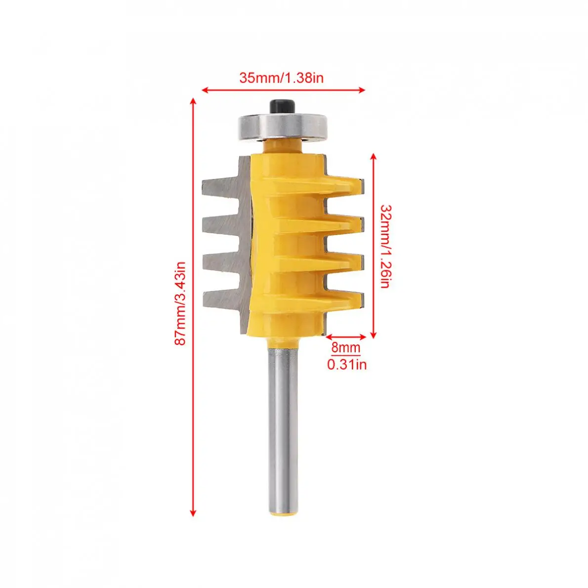 Durable 1 / 4 Handle Electric Cutting Tool Woodworking Cutter, Engraving Machine Milling Cutter
Durable 1 / 4 Handle Electric Cutting Tool Woodworking Cutter, Engraving Machine Milling Cutter