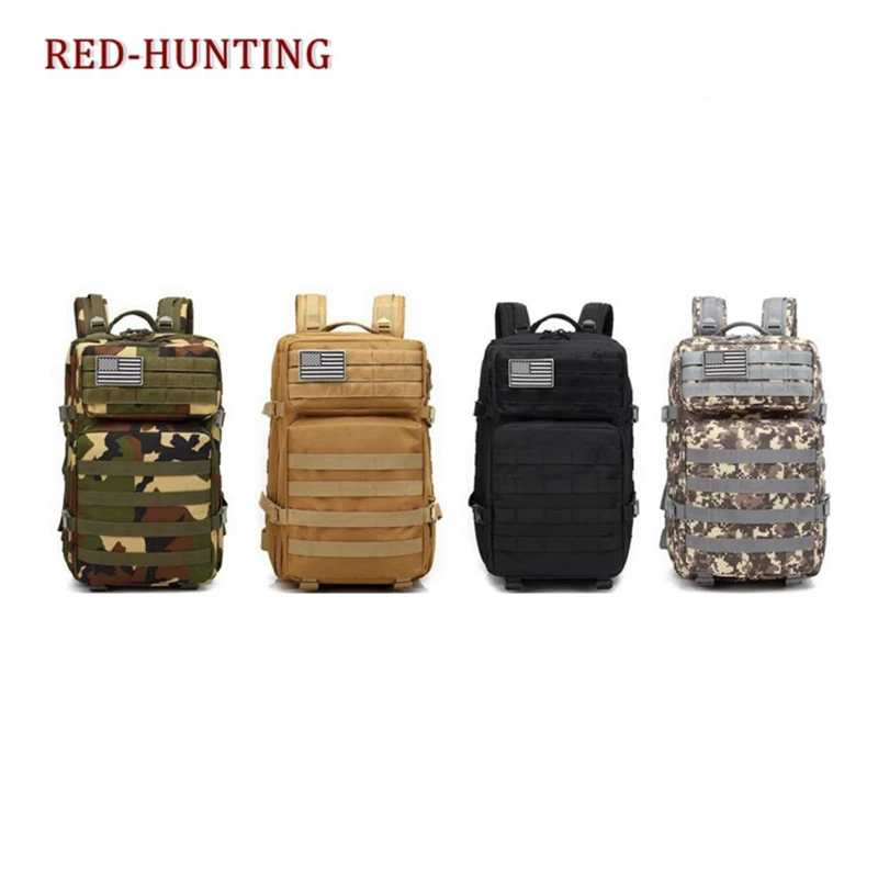 Военные тактические сумки 40 л, Штурмовые рюкзаки Molle, армейская Водонепроницаемая нейлоновая сумка для насекомых, рюкзак для пешего туризма...
Военные тактические сумки 40 л, Штурмовые рюкзаки Molle, армейская Водонепроницаемая нейлоновая сумка для насекомых, рюкзак для пешего туризма...