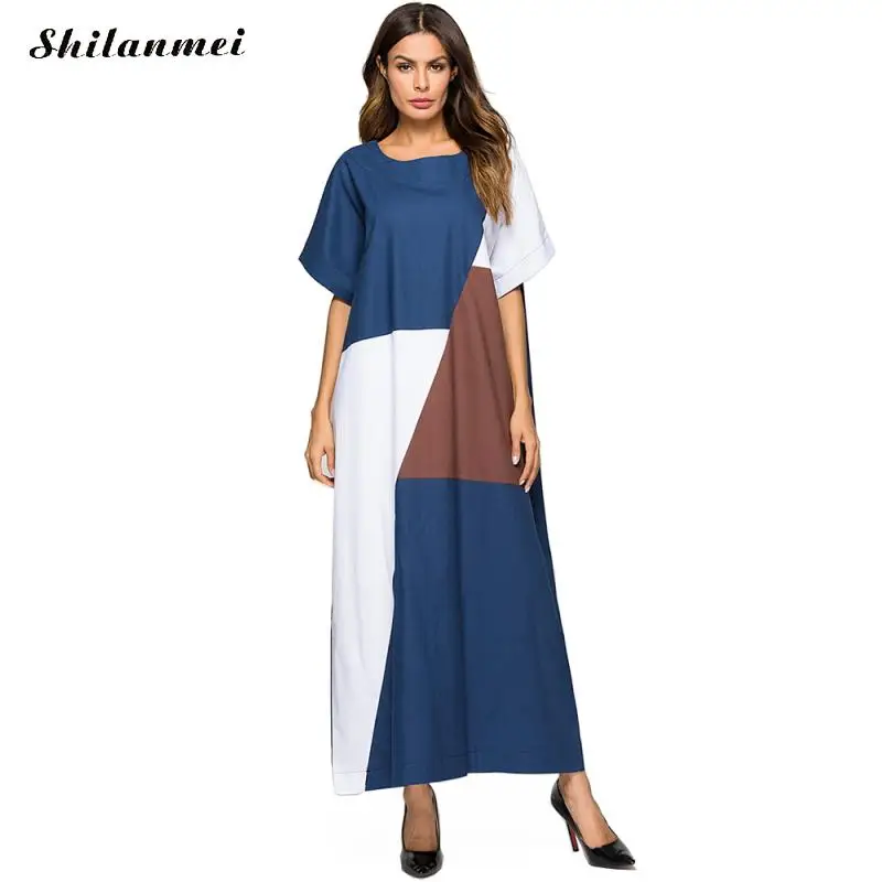 2019 Women Patchwork Ramadan Turkish Dresses Arabic Abaya Muslim Dress Summer Robe Dubai Hijab Kaftan Abayas Islamic Fashion
2019 Women Patchwork Ramadan Turkish Dresses Arabic Abaya Muslim Dress Summer Robe Dubai Hijab Kaftan Abayas Islamic Fashion
