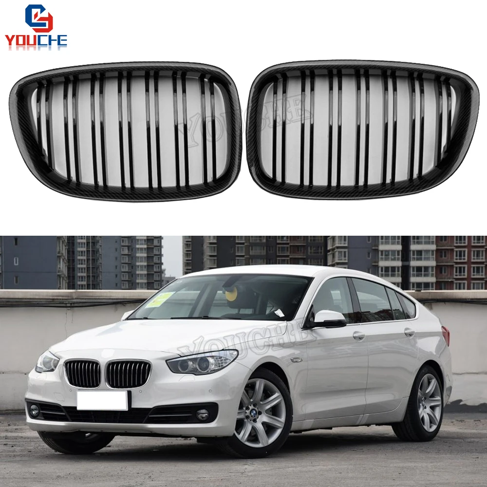5 GT F07 Решетка переднего бампера из углеродного волокна Сетка для BMW серии 2010 present