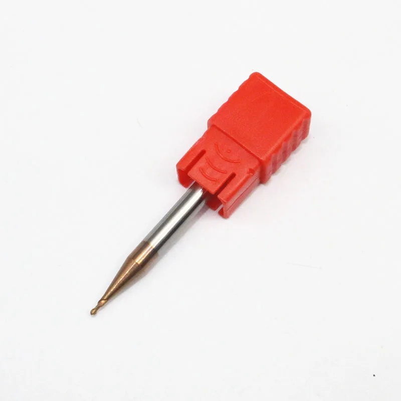 1PC 1mm 2 Flutes HRC55 Carbide Ball Nose End Mills R0.5-D1X2LXD4X50L Spiral Bits Endmill Cutting Router Bits Milling Cutter Tool
1PC 1mm 2 Flutes HRC55 Carbide Ball Nose End Mills R0.5-D1X2LXD4X50L Spiral Bits Endmill Cutting Router Bits Milling Cutter Tool