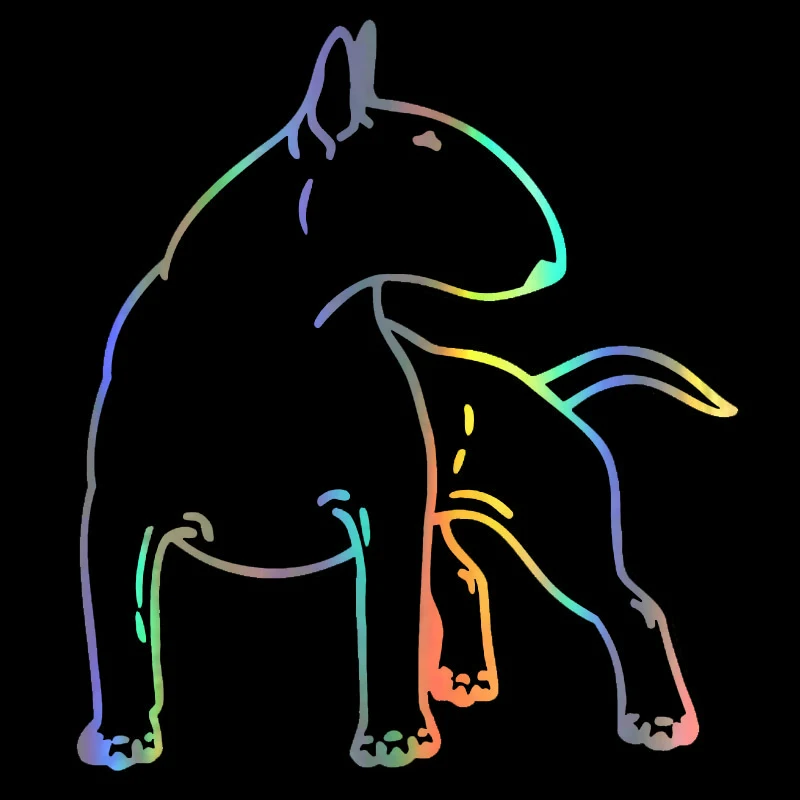 window Sticker Vinyl 12.3*14cm Bull Terrier Dog Fun Dog Personal Sticker On window Funny Decal Motorcycle Sticker window Styling
window Sticker Vinyl 12.3*14cm Bull Terrier Dog Fun Dog Personal Sticker On window Funny Decal Motorcycle Sticker window Styling