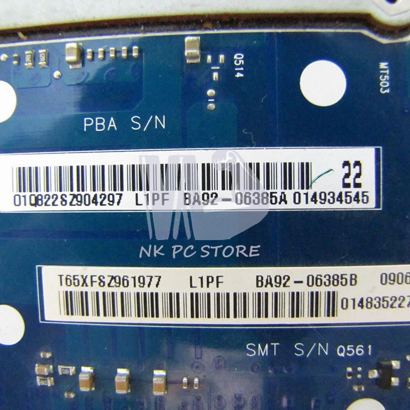 Материнская плата для ноутбука Samsung NP-R439 R439 HM55 GT320M видеокарта DDR3 BA92-06385A BA92-06385B