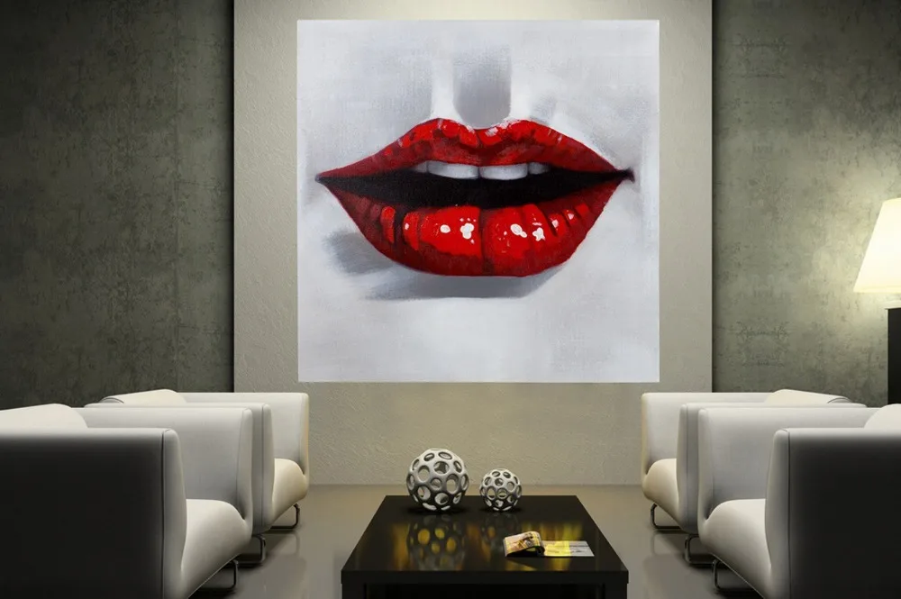 Decorative Canvas Oil Painting Canvas Sexy Red Lips Wall Art Modern Abstract Art Oil Painting Home Decor No Frame
Decorative Canvas Oil Painting Canvas Sexy Red Lips Wall Art Modern Abstract Art Oil Painting Home Decor No Frame