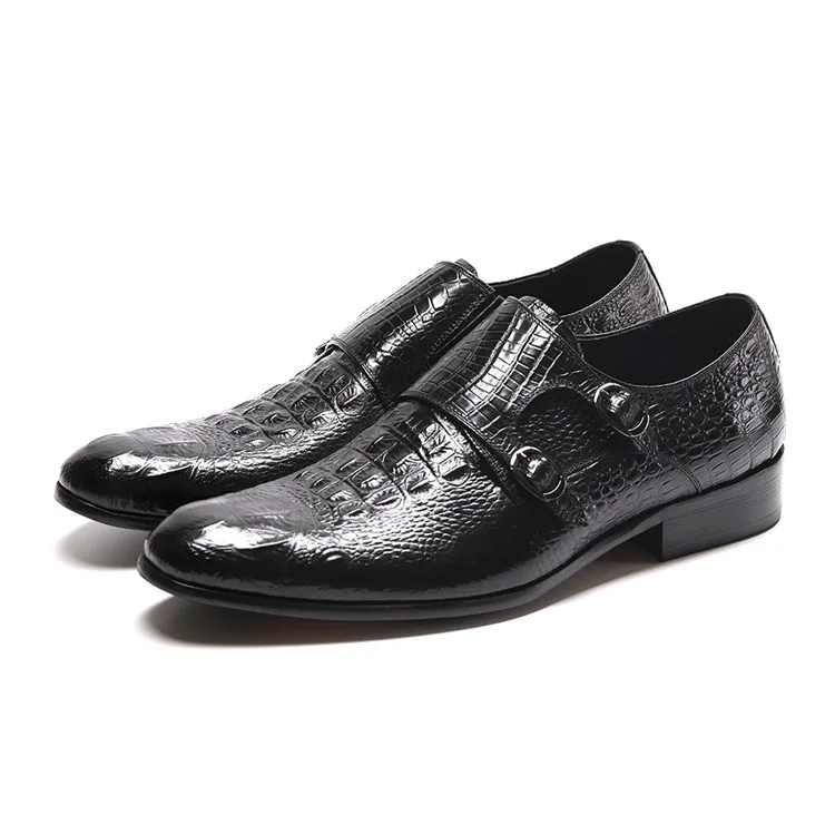 New Black Brown Business Work Genuine Crocodile Leather Shoes Men Pointed Toe Dress Party Wedding Office Shoes
New Black Brown Business Work Genuine Crocodile Leather Shoes Men Pointed Toe Dress Party Wedding Office Shoes