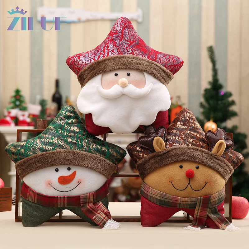 Zilue 1pcs/Lot Christmas Pillow Home Decor Gift Supplies Santa Claus Elk Snowman Bicycle Supplies Christmas Party Pillow
Zilue 1pcs/Lot Christmas Pillow Home Decor Gift Supplies Santa Claus Elk Snowman Bicycle Supplies Christmas Party Pillow