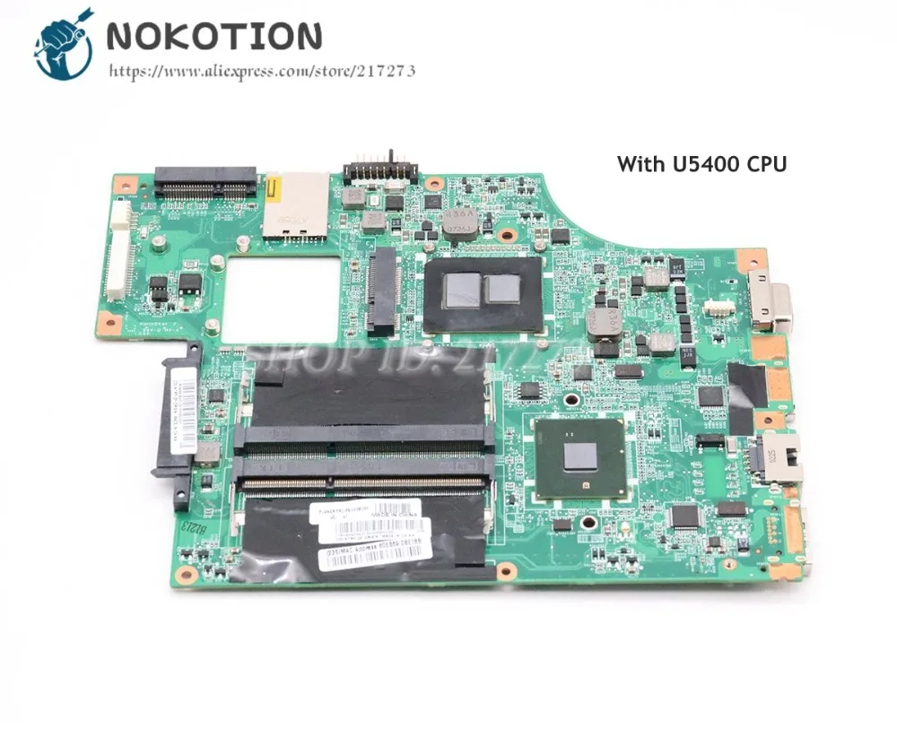 NOKOTION For Lenovo IBM Thinkpad Edge 13 E30 Laptop Motherboard FRU 75Y4176 75Y4174 04W0295 DA0PS2MB8C0 U5400 HM55 DDR3
NOKOTION For Lenovo IBM Thinkpad Edge 13 E30 Laptop Motherboard FRU 75Y4176 75Y4174 04W0295 DA0PS2MB8C0 U5400 HM55 DDR3