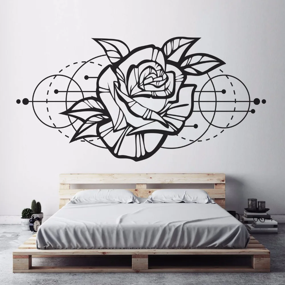 Flower Wall Decal Rose Bedroom Decor Vinyl Abstract Wall Stickers Home Decoration Living Room Modern Removable Wallpaper S217
Flower Wall Decal Rose Bedroom Decor Vinyl Abstract Wall Stickers Home Decoration Living Room Modern Removable Wallpaper S217