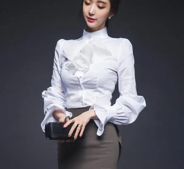Cultiseed Women Ruffles Shirt 2020 Female Spring Elegant Office Work Long Sleeve Slim Shirt Blouses Tops Ladies New White Shirts
Cultiseed Women Ruffles Shirt 2020 Female Spring Elegant Office Work Long Sleeve Slim Shirt Blouses Tops Ladies New White Shirts