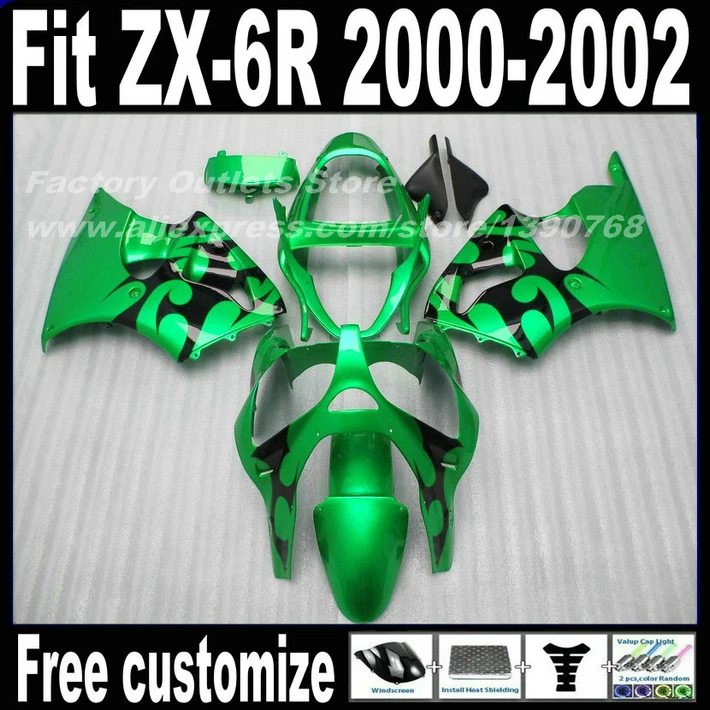 Оригинальный обтекатель комплект для Kawasaki ZX-6R 2000 2001 2002 глянцевый черный зеленый Обтекатели на кузов набор ниндзя 636 ZX-6R 00 01 02 HZ38
Оригинальный обтекатель комплект для Kawasaki ZX-6R 2000 2001 2002 глянцевый черный зеленый Обтекатели на кузов набор ниндзя 636 ZX-6R 00 01 02 HZ38