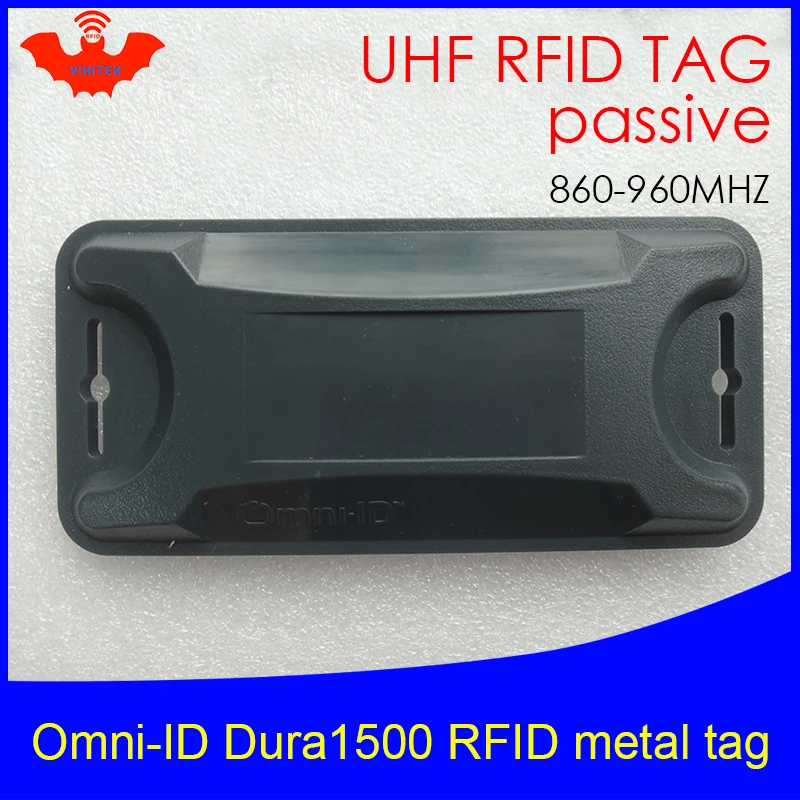 UHF RFID Анти металлическая метка omni ID Dura 1500 dura1500 915 МГц 868 м Alien Higgs3 EPCC1G2 6C Прочная ABS