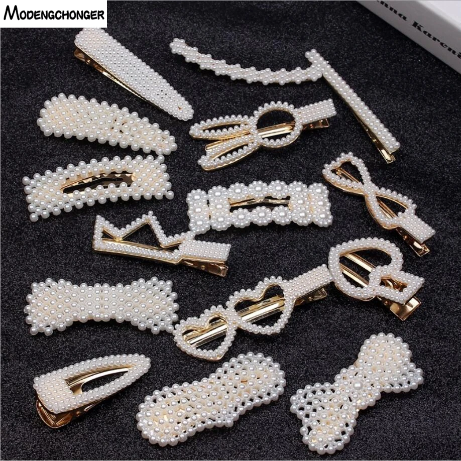 Pearl Hairpins For Women Girls Metal Heart Bow Hair Clips Barrettes Wedding Hairgrips Headwear Fashion Hair Accessories Headwear
Pearl Hairpins For Women Girls Metal Heart Bow Hair Clips Barrettes Wedding Hairgrips Headwear Fashion Hair Accessories Headwear