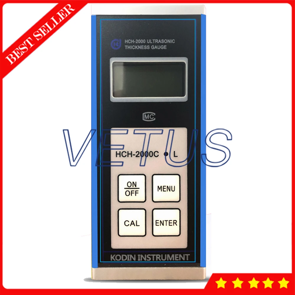 Handheld Ultrasonic Thickness Gauge HCH-2000C economy type Ultrasonic Thickness Mesuring Instrument 0. 7 to 199.9mm Range
Handheld Ultrasonic Thickness Gauge HCH-2000C economy type Ultrasonic Thickness Mesuring Instrument 0. 7 to 199.9mm Range
