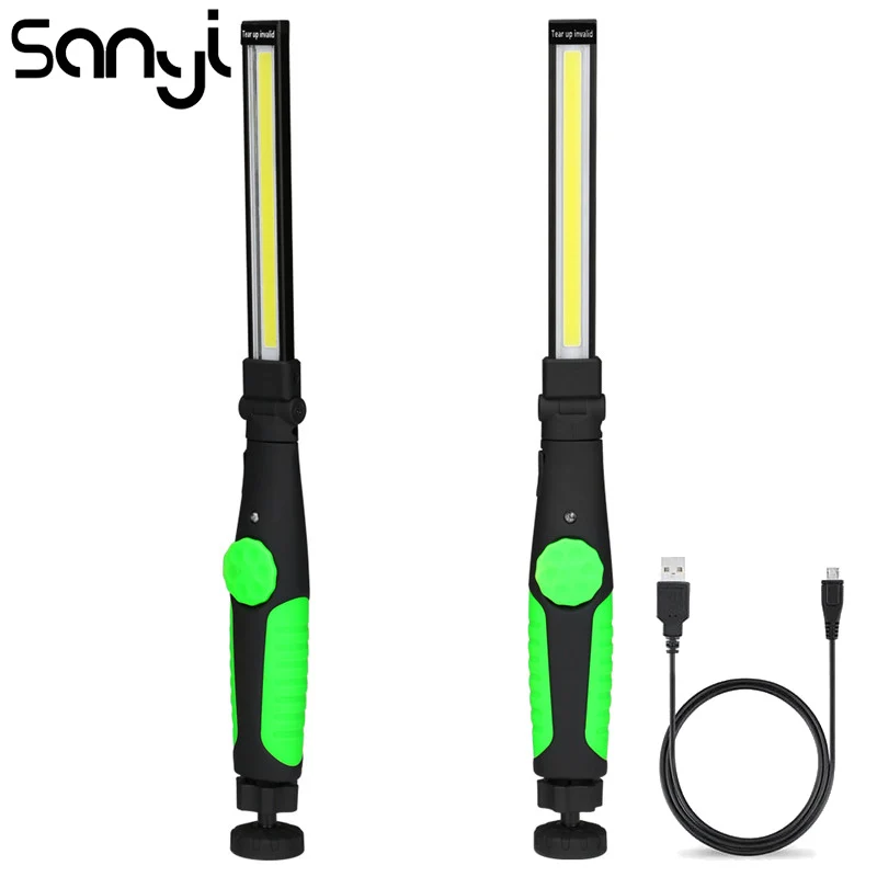 USB Rechargeable Flashlight Torch built-in Battery Working Light LED COB Strong Magnetic Portable Lantern Camping Lanterna
USB Rechargeable Flashlight Torch built-in Battery Working Light LED COB Strong Magnetic Portable Lantern Camping Lanterna