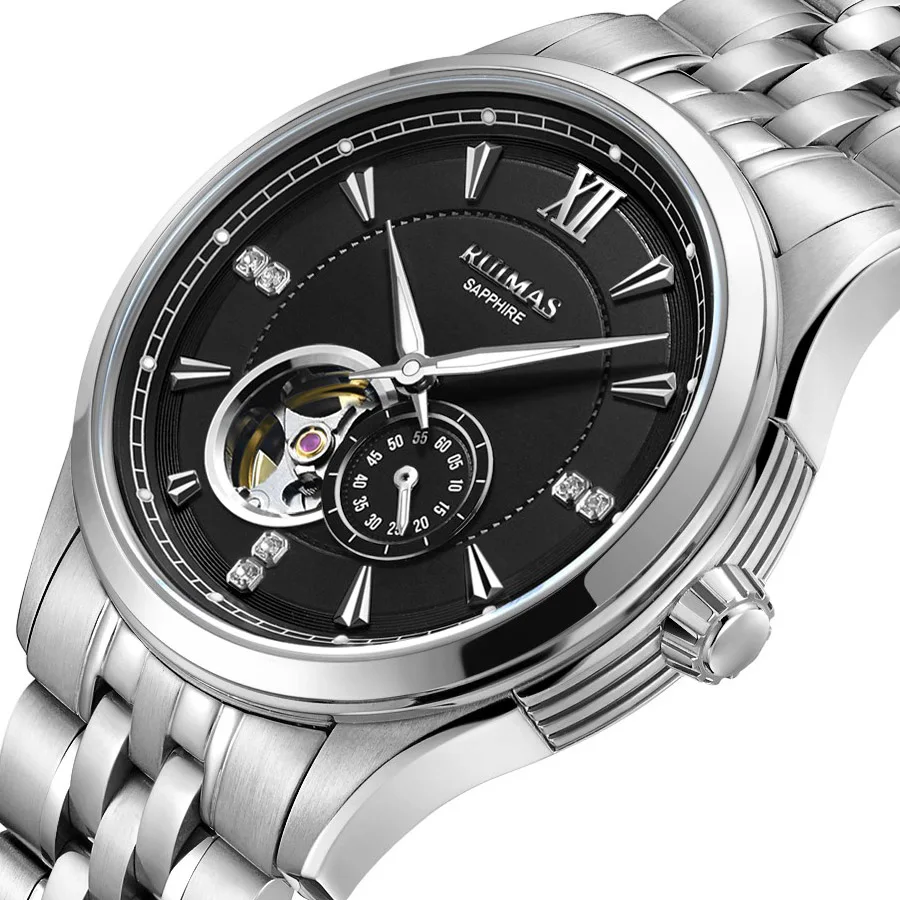 RUIMAS Men Luxury Mechanical Watch Top Fashion Men Business Wrist Watches Male Clock Automatic Movement MIYOTA 82S5 Reloj Hombre
RUIMAS Men Luxury Mechanical Watch Top Fashion Men Business Wrist Watches Male Clock Automatic Movement MIYOTA 82S5 Reloj Hombre