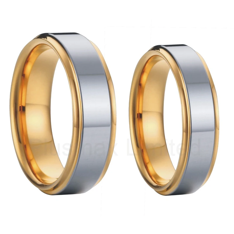 gold color lovers wedding band tungsten carbide ring set for men and women jewellery classic two tone USA design
gold color lovers wedding band tungsten carbide ring set for men and women jewellery classic two tone USA design