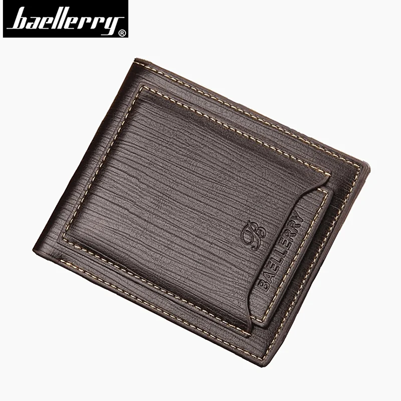 Короткие Кошельки Baellerry для мужчин, брендовый кожаный бумажник для кредитных карт, винтажный клатч тройного сложения с монетницей, вместительная сумка
Короткие Кошельки Baellerry для мужчин, брендовый кожаный бумажник для кредитных карт, винтажный клатч тройного сложения с монетницей, вместительная сумка