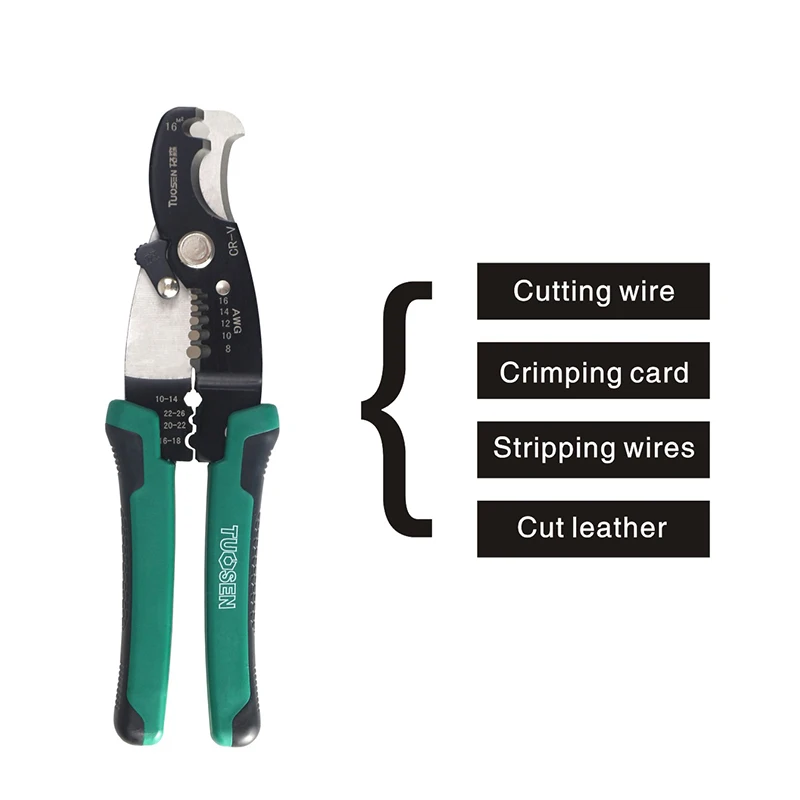 Cable Cutters Wire Strippers Cut Stripper Tool Pressure Line Pliers Tools Crimping Plier Stripping Wires Multitool Function
Cable Cutters Wire Strippers Cut Stripper Tool Pressure Line Pliers Tools Crimping Plier Stripping Wires Multitool Function