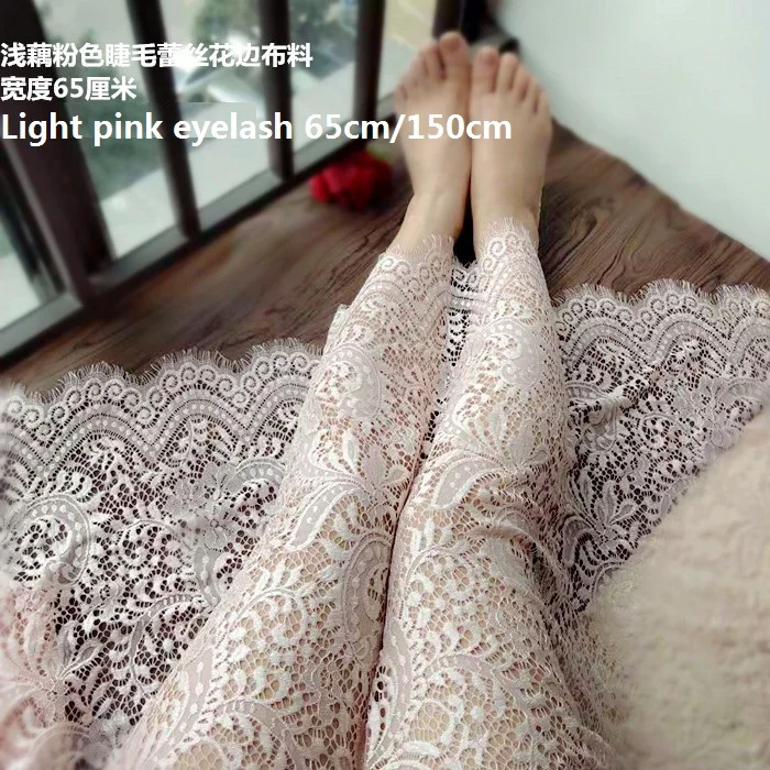 1.5yard/lot 65cm extra wide eyelash lace/1.5m wide fabric light pink chicken eyelash ladies dress skirt wrapped chest lace X090
1.5yard/lot 65cm extra wide eyelash lace/1.5m wide fabric light pink chicken eyelash ladies dress skirt wrapped chest lace X090
